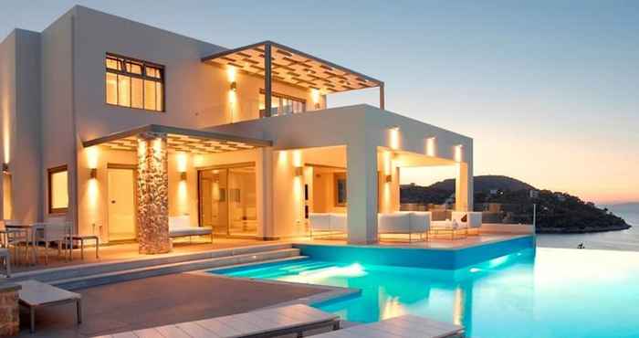 Others New Luxury Beach Front Villa Large Private Pool Amazing sea View