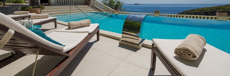 อื่นๆ Mediterranean Villa With Astonishing View Over the Adriatic sea and Private Pool