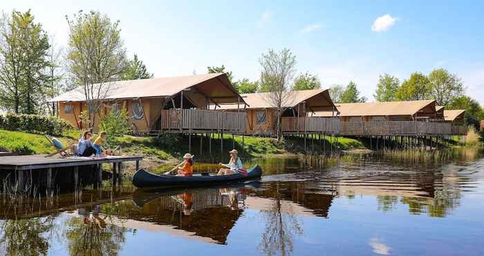 Khác Lovely Tent With a Kitchen and Bathroom, Located Near a Pond