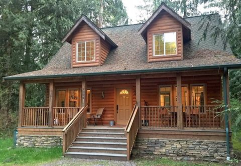 Others Glacier Springs Cabin 89 Cedar and Log Cabin Close to Skiing and Hiking