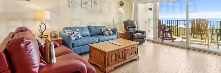 Others Oceanfront Beach Condo with Private Balcony, Short Walk to Pool and Beach by RedAwning