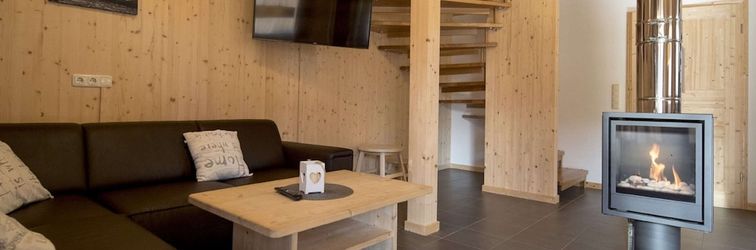 其他 Spacious Chalet With Infrared Sauna