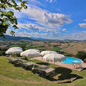 Imej utama 1 Flat With Swimming Pool, Garden, BBQ and Parking, Apartemen Monte San Vito