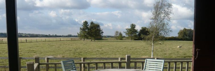 其他 Cosy Pine Lodge With far Reaching Country Views and Large sun Deck