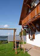 วิวจากที่พัก Spacious Villa in Lipno nad Vltavou With Sauna, Garden