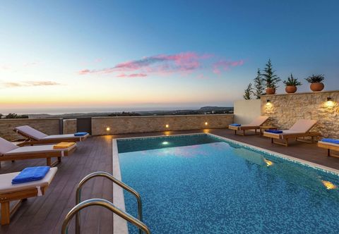 其他 Villa with Private Pool near Sea & Arkadi Monastery on NW Coast