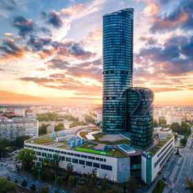 Primary image1Sky Tower Apartments by Michał & Piotr 公寓,弗羅茨瓦夫火車總站飯店