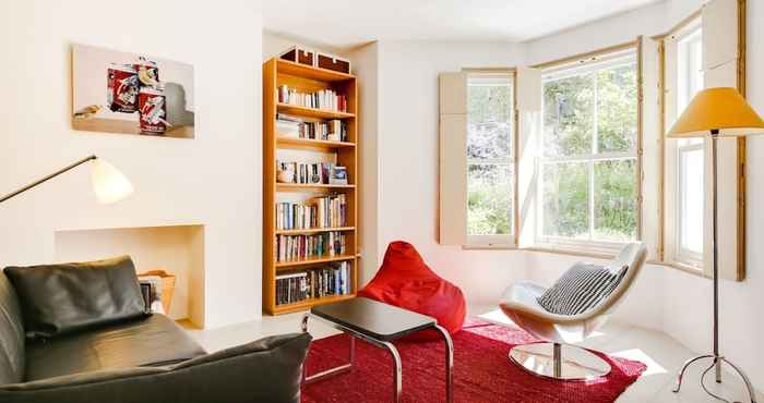 Lainnya Stylish, Bright Apartment w/ Private Garden