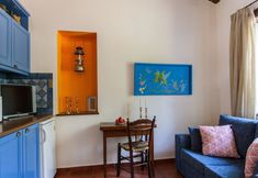 Others 4 Dine on the Generous Veranda at a Rustic Stone Getaway