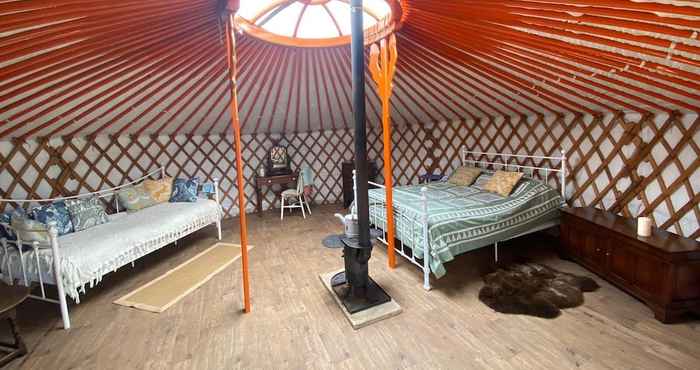 Others Beautiful Rural Yurt With Wood Fired hot tub