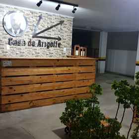 Reception 1 カサ・デ・アリゴフェ - ホステル, サンフランシスコ教会とサルバドール修道院 ホテル