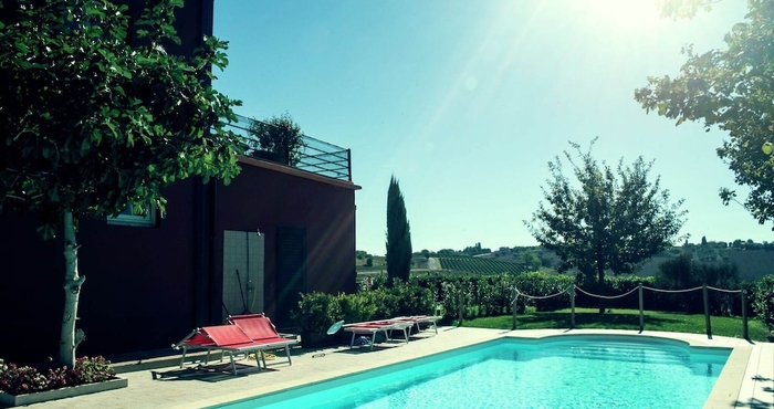 Others Lovely Apartment in Coriano Italy With Swimming Pool