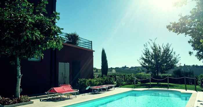 Lainnya Pleasant Apartment in Passano di Coriano With Pool