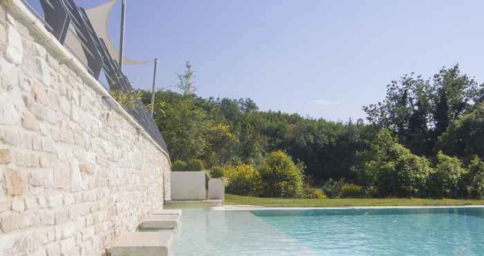 Others Chic Villa in Acqualagna with Hot Tub in Pool & Private Garden