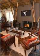 Meja sambut tetamu Blyde River Wilderness Lodge