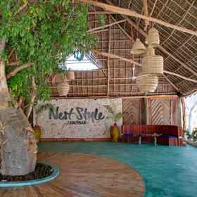 Reception 1 Nest Style Beach Hotel Zanzibar, Hotel Mzuri