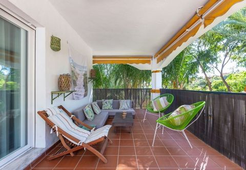 Lain-lain Beachpuerto Banus Marbella Apartment Garden View