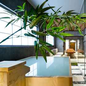 Primary image 1 KONJAKUSO Osaka Bentencho "HIKARIYUYA" Projection Mapping SPA, Khách sạn Shijonawate