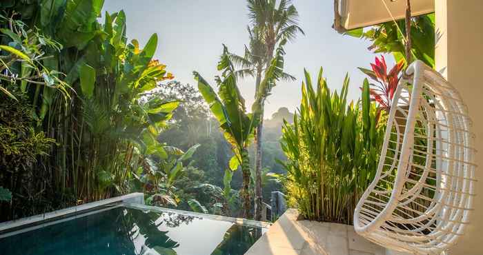 Lainnya Romantic Jungle Villa, 1 BR, Ubud With Staff