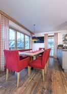 Dapur peribadi Luxury Chalet in Neukirchen near Wildkogel Ski Arena