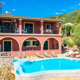 Primary image 1 Bougainvillea Large Private Pool Walk to Beach Sea Views A C Wifi Car Not Required Eco-friend - 195, Sarandë District Hotels