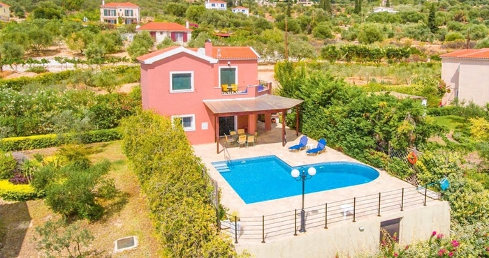 Others Villa Thalia Katerina Large Private Pool Walk to Beach Sea Views A C Wifi Car Not Required - 2412