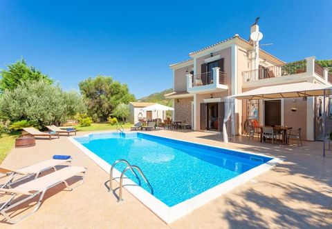 Others Villa Eufrosini Large Private Pool Walk to Beach Sea Views A C Wifi Car Not Required - 2301
