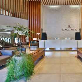 Reception1Ucayali Hotel,Curupy Acqua Park Hotel飯店
