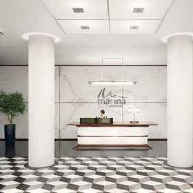 Lobby1華沙 P&O Apartments Marina Mokotów 飯店,维日布诺飯店