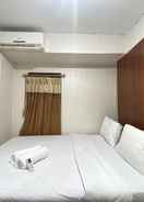 Kamar Stylish & Strategic 2BR at Gateway Ahmad Yani Cicadas Apartment near Mall