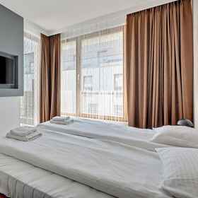 Room 1 ドム & ハウス - アパートメンツ ナドモルスキ パーク, グダニスク大学 ホテル