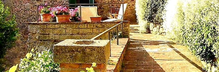 อื่นๆ La Terrazza, Elegant Tuscan Stone House With Garden and Terrace in Cetona