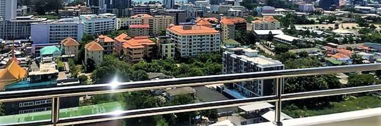 อื่นๆ Stunning sea and City Views From This 20th Floor Condo in Cental Pattaya