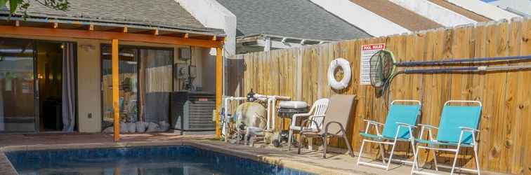 Lain-lain Private Townhome w/ Private Pool 1 Block to Beach 3 Bedroom Home by Redawning