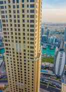 Imej utama Jbr Very Cozy 2 Br Apartment High Floor Sea View