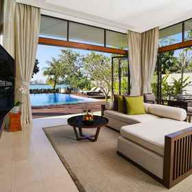 Living area 7 The Danna Beach Villas - A Member of Small Luxury Hotels of the World, Tanjung Rhu Hotels