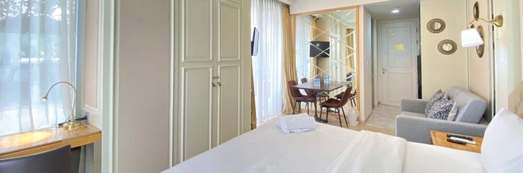 Others Modern Studio Room With Jacuzzi At Art Deco Apartment