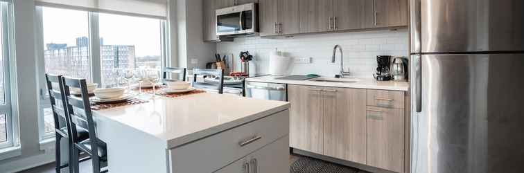 Lain-lain One Bedroom Apartment Near Waterfront in a Brand new Building 1 Apts by Redawning