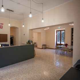 Reception 1 Ostello Ossigeno, โรงแรม & ที่พัก Monte San Biagio