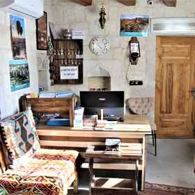 Reception 1 Avilla Cave Hotel, Hotel Museum Terbuka Goreme