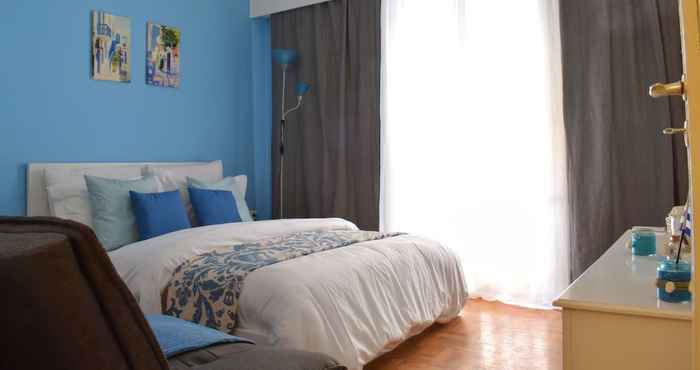 อื่นๆ Double Room With Extra bed - Athens Greek Blue Rooms