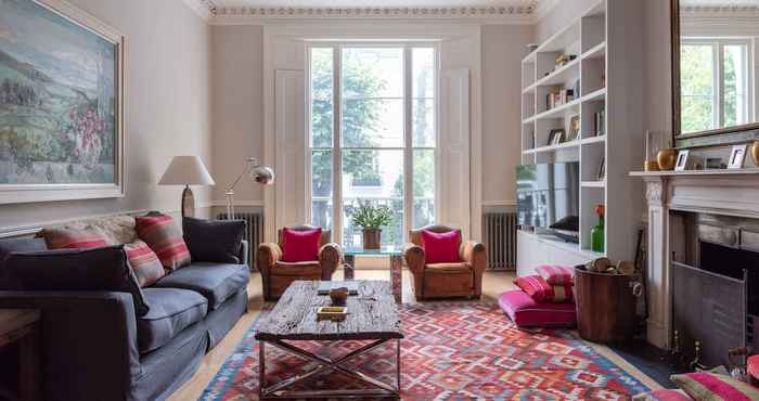 Others Altido Elegant 3-Bed Flat W/ Private Garden In Notting Hill