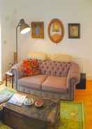 ห้องนั่งเล่น NEW Charming 1BD House With Patio in London