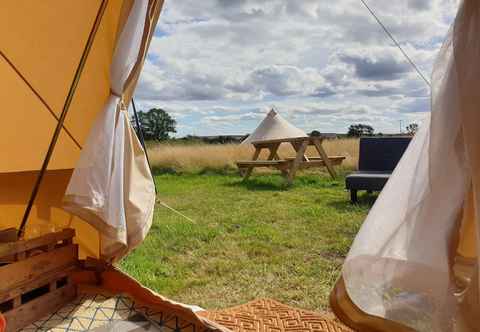 Others Luxury 5m Bell Tent With log Burner Near Whitby