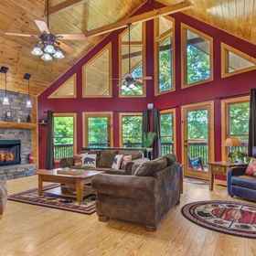 Primary image 1 Treetop Paradise Private Game Room & Hot Tub!, Pigeon Forge Hotels