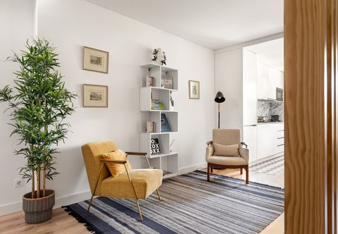 其他 JOIVY Modern 2-Br Flat Near Metro & Train Station