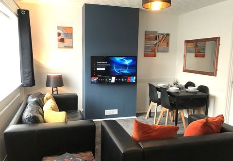 其他 Modern 3-bed House With Parking Bamber Bridge, Preston