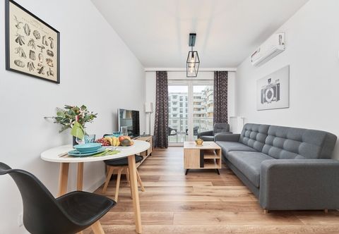 其他 Stylish Apartment With Balcony Wrocław