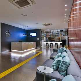 Reception 1 Studio Quality Suites Tambaú Genius Flats, Monastery of São Bento Hotels