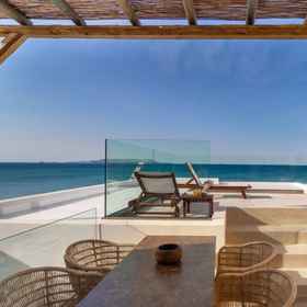 Room 1 ウェーブ アン イディリック シーフロント スイート, Dimos Gortyna ホテル